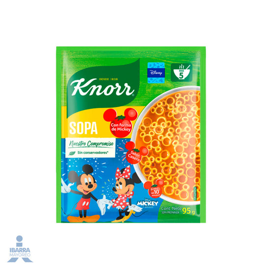 Sopa Knorr Mickey 95 g
