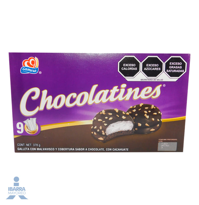 Galletas Gamesa Chocolatines 390 g
