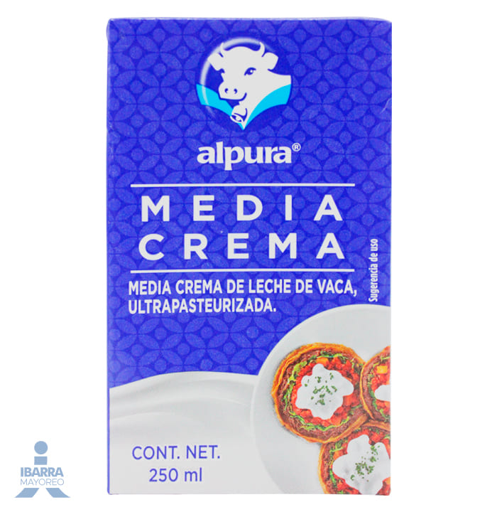 Media Crema Alpura 250 ml