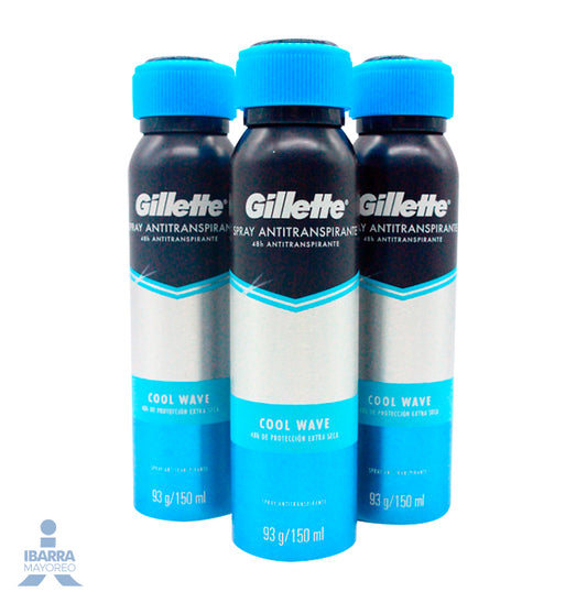 Desodorante Gillette Cool Wave Aerosol 93 g