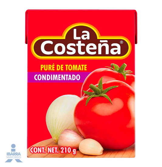 Puré de Tomate Condimentado La Costeña Tetrapack 210 g