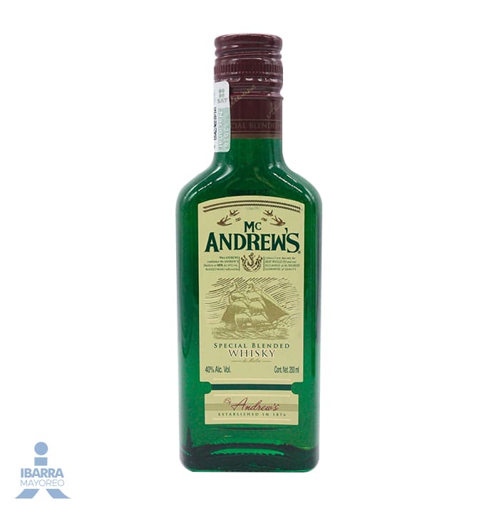 Whisky Mc Andrews 750 ml GRATIS 200 ml