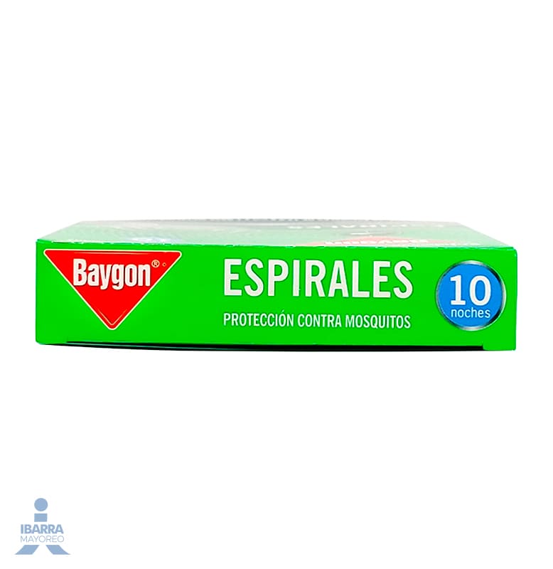 Insecticida Baygon Espiral 10 pzas.