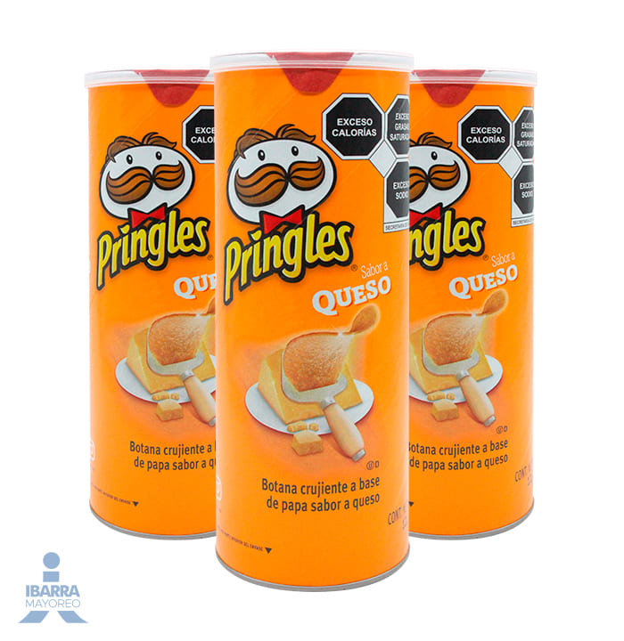 Pringles Papas Queso 124 g