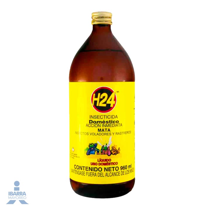 Insecticida H24 Doméstico Líquido 960 ml