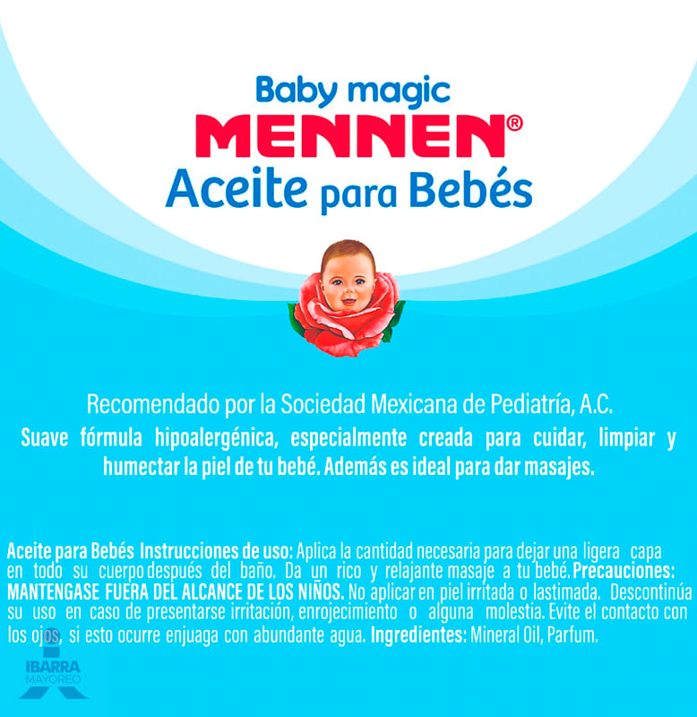 Aceite para Bebé Mennen Baby Magic 50 ml