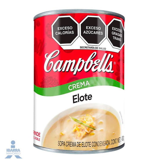 Sopa Campbells Crema Elote 430 g