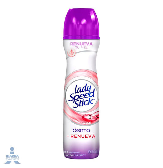 Desodorante Lady Speed Stick Derma Omega Aerosol 150 ml