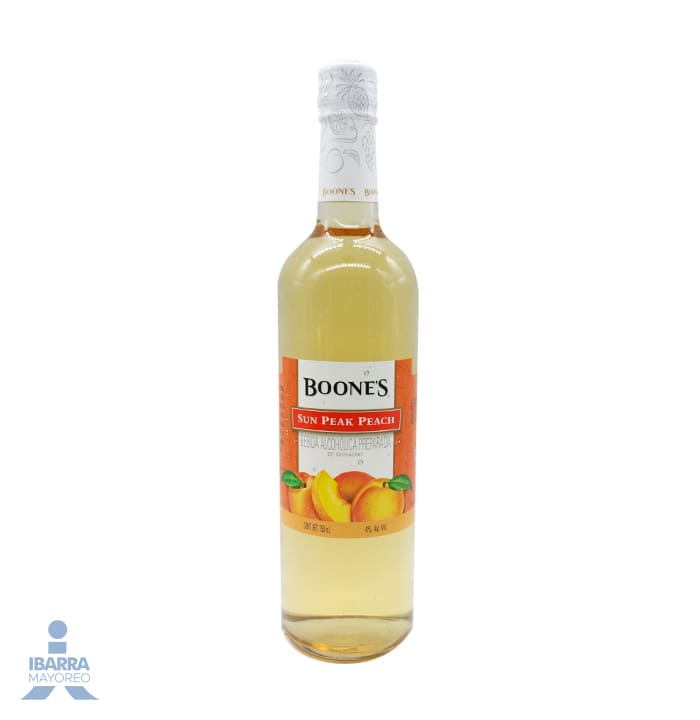 Bebida Alcohólica Boones Sabor Durazno 750 ml