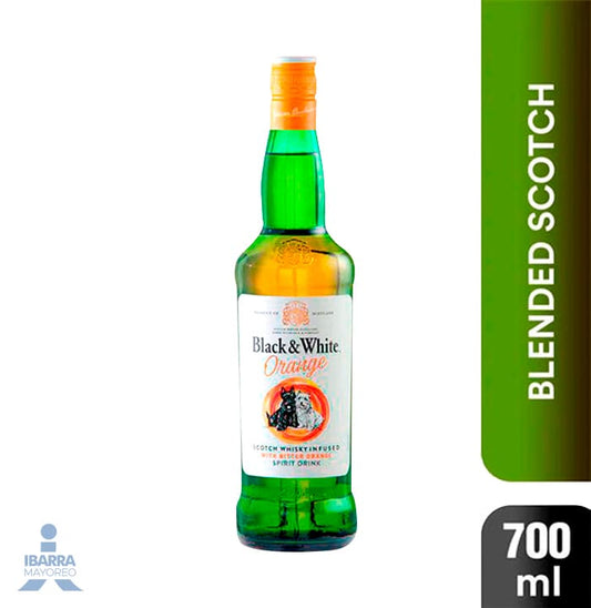 Whisky Black & White Orange 700 ml