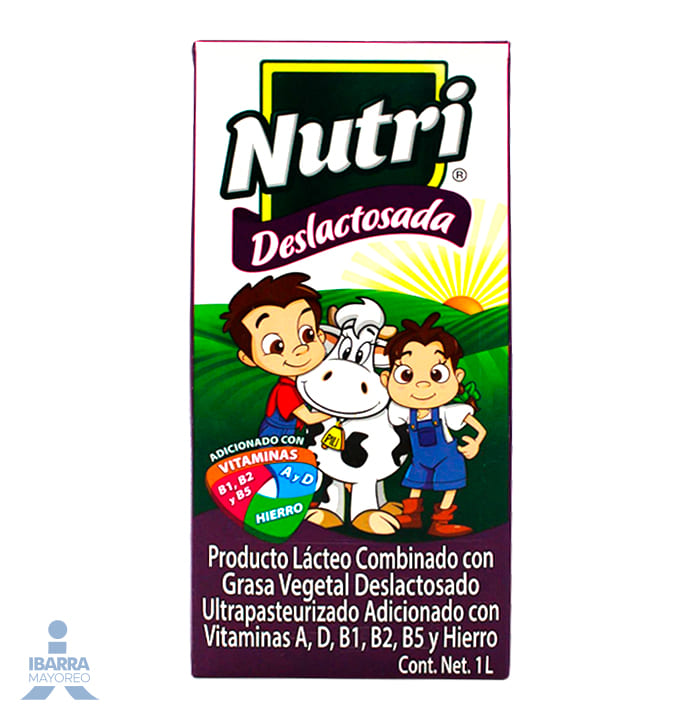 Producto Lácteo Nutri Leche Deslactosado 1 L