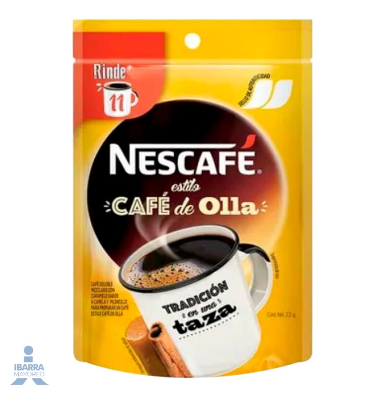 Café Nescafé de Olla Sobre 22 g