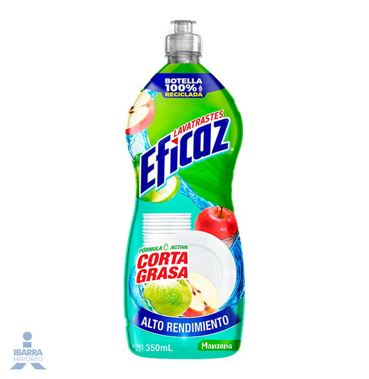 Detergente Eficaz Manzana 350 ml
