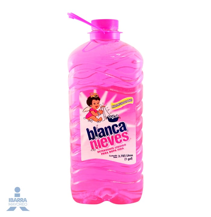 Detergente Líquido Blanca Nieves Ropa Fina 3.785 L