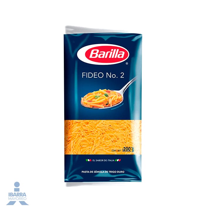 Pasta Barilla Fideo no. 2 200 g