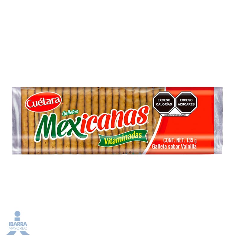 Galletas Cuétara Mexicanas Vitaminada 135 g