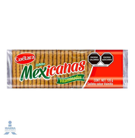 Galletas Cuétara Mexicanas Vitaminada 135 g