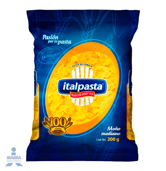 Pasta Italpasta Moño Mediano 200 g