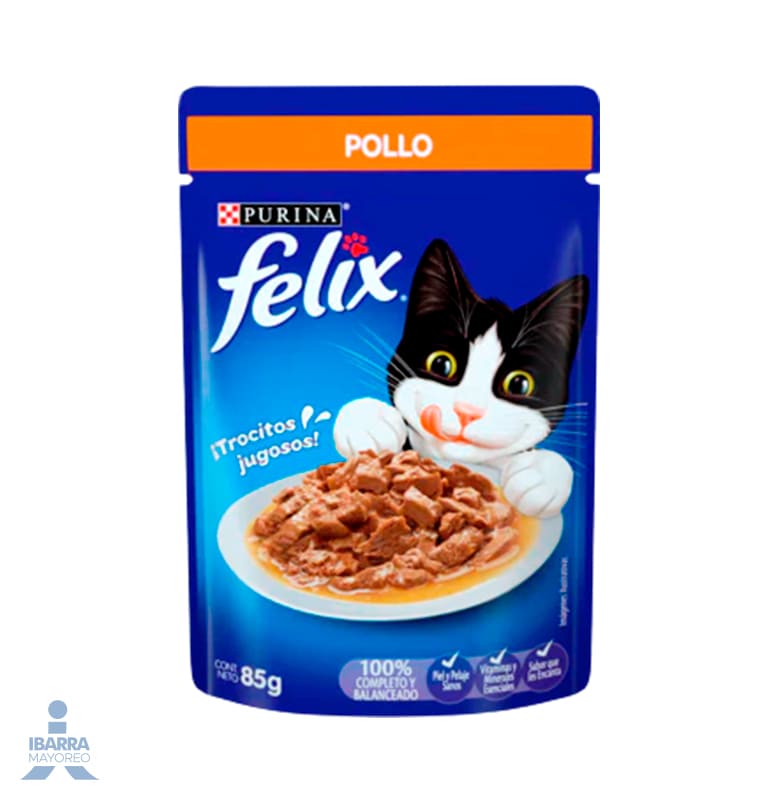 Alimento Purina Felix Pollo 85 g