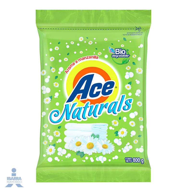 Detergente Ace Naturals 800 g