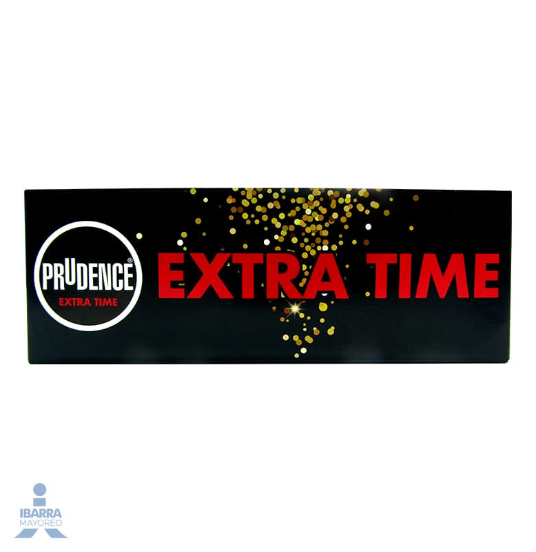 Preservativo Prudence Extra Time 3 pzas.