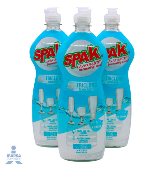 Detergente Spak Tricloro Líquido 750 ml