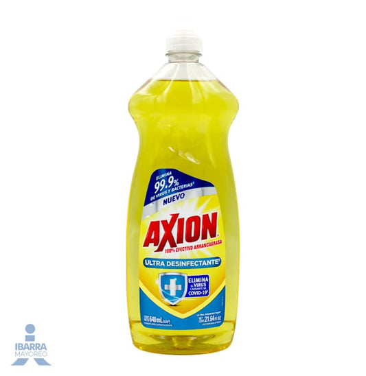 Detergente Axion Ultra Desinfectante Líquido 640 ml