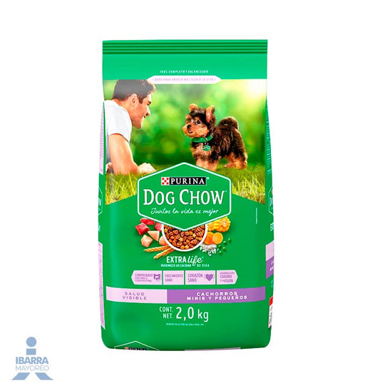 Dog Chow alimento seco cachorros minis y pequeños 2 kg