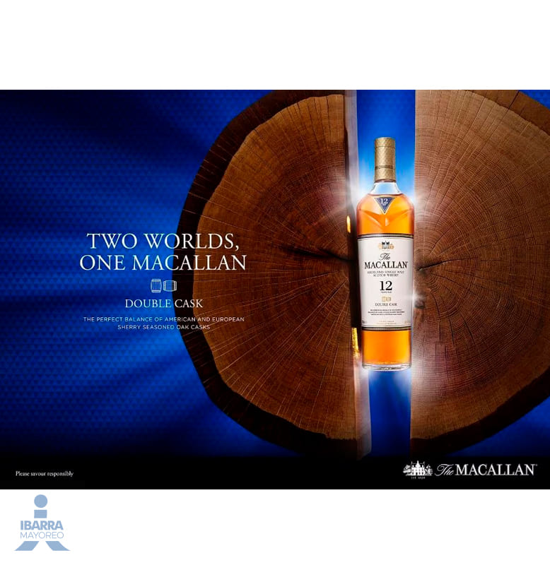 Whisky The Macallan 12 años Single Malt 700 ml
