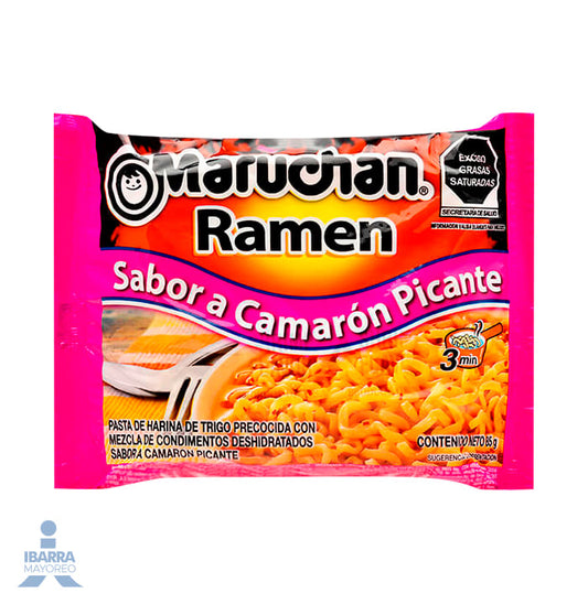 Sopa Maruchan Ramen Camarón Picante 85 g